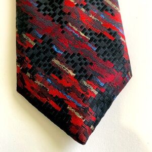 Jacques Estier Paris New York Short Textured Tie 55”